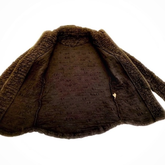 Sno Skins Black Textured 2 Way Zip Up Jacket, Size Small* (Please see below) - Picture 6 of 10